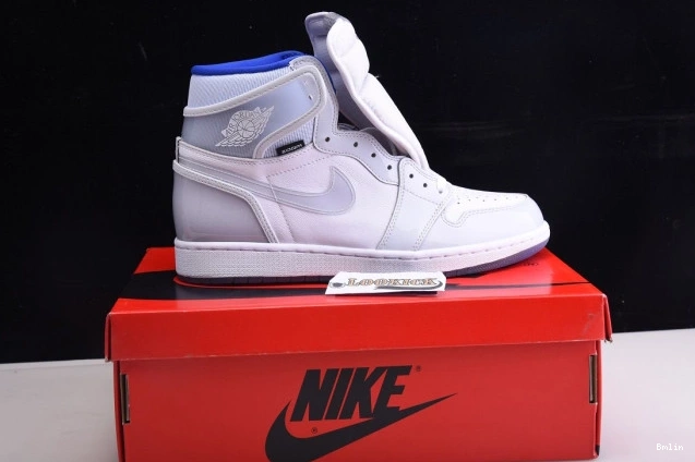 Bmlin White Racer CK6637-104 Zoom Jordan High 1 Blue Air Retro 0810